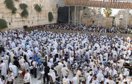 מוסיפים אור ומגיעים לתפילת ראש חודש כסלו בכותל